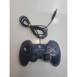 Logitech Game Controller G-UD8 Dual Action Wired USB Blue Tested